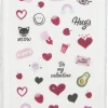 RIVAL Loves Me Kisses & Confetti Nail Sticker 7