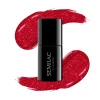 Semilac 025 UV Gel Polish Glitter Red 10