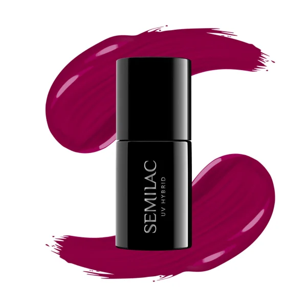 Semilac 028 UV Hybrid Classic Wine 1