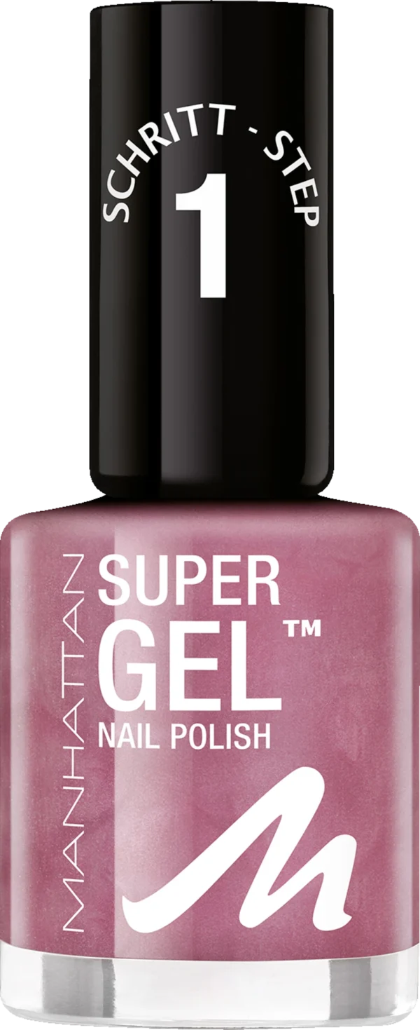 Manhattan Super Gel Nail Polish 285 Pretty Rose 1