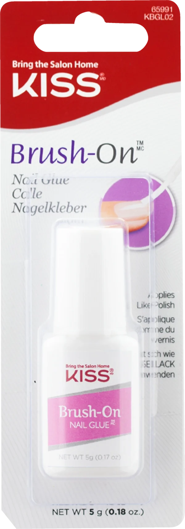 KISS Brush-On Nagelkleber 1