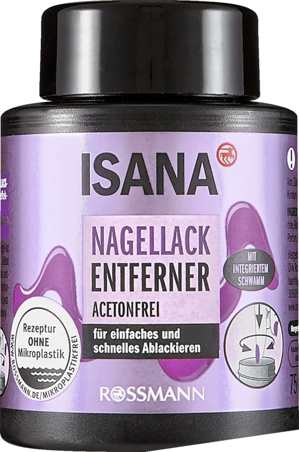 ISANA Nagellack Entferner 1