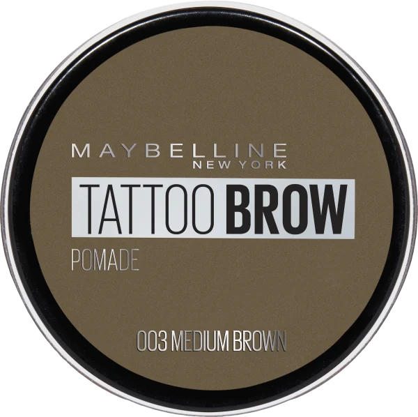 Maybelline New York Tattoo Brow Pomade Pot Augenbrauenpomade Nr. 03 Medium 1