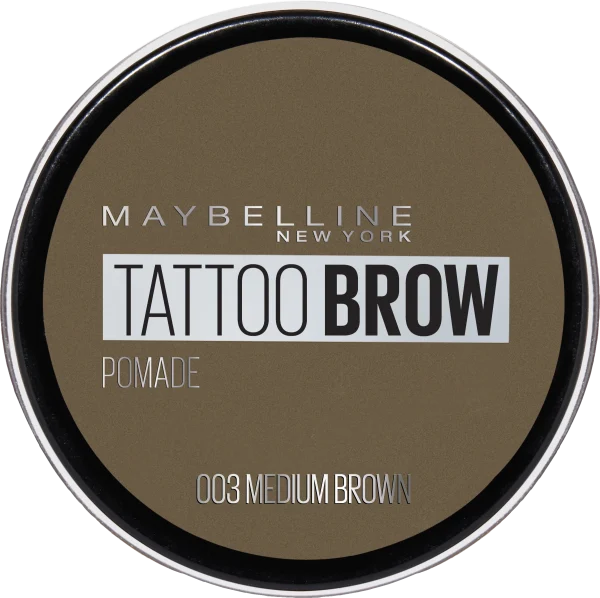 Maybelline New York Tattoo Brow Pomade Pot Augenbrauenpomade Nr. 03 Medium 1