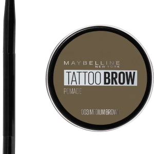 Maybelline New York Tattoo Brow Pomade Pot Augenbrauenpomade Nr. 03 Medium 13