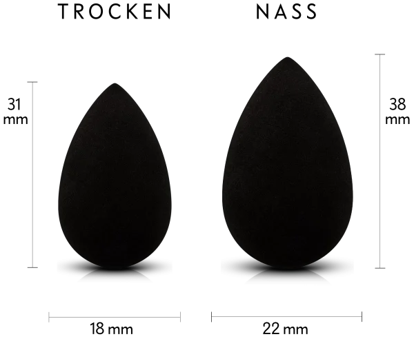 Luvia Cosmetics Mini Make-Up Blending Sponges 4er Set 5