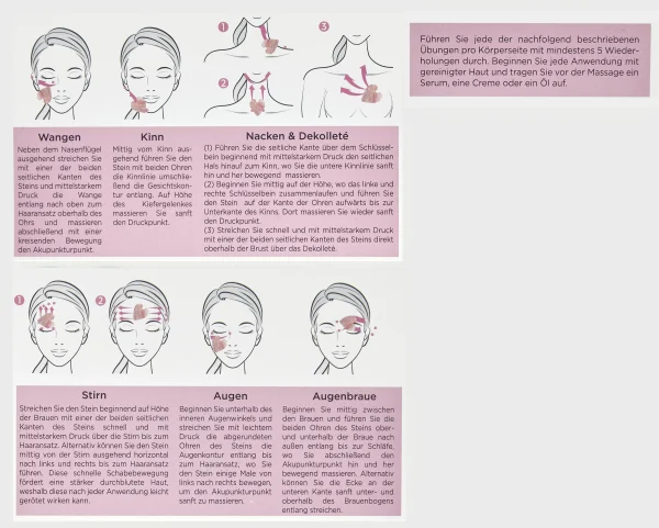 FOR YOUR Beauty Gua Sha Massagestein „Herz“ 5