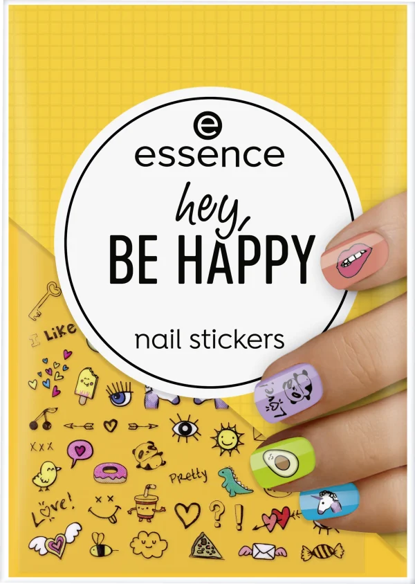 Essence Hey, BE HAPPY Nail Stickers 1