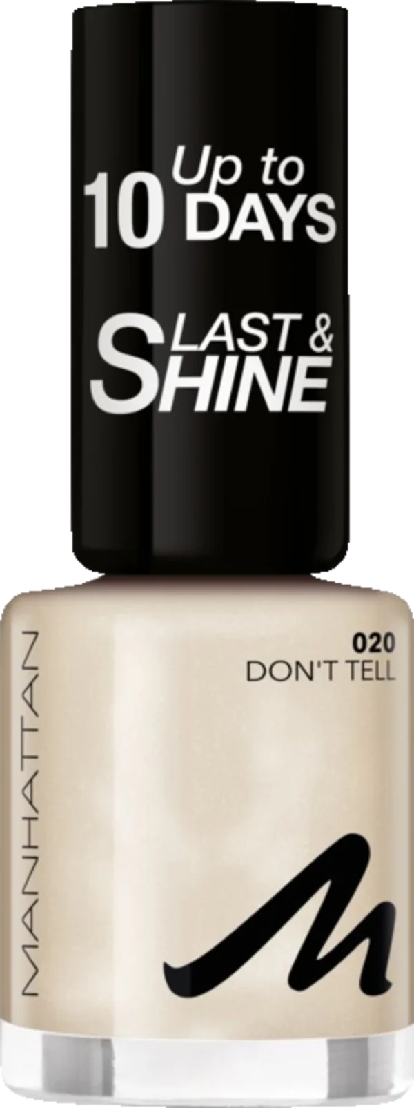 Manhattan Last & Shine Nail Polish 020 Don’t Tell 1