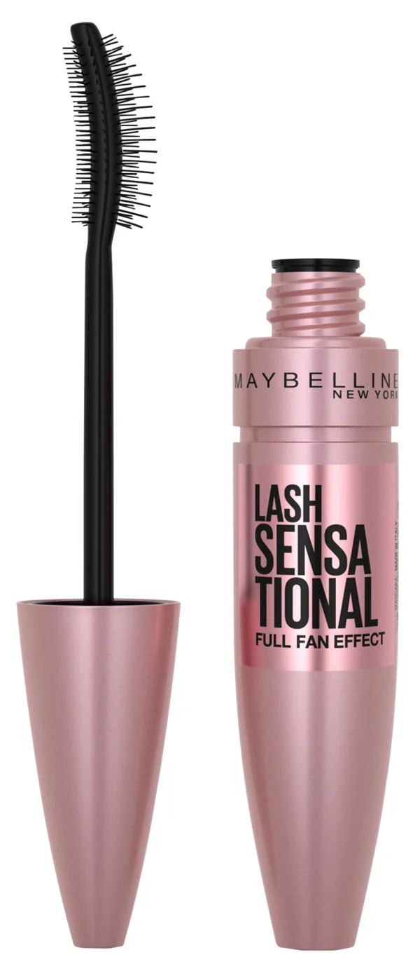 Maybelline New York Lash Sensational Voller-Wimpern-Fächer Mascara In Very Black 3