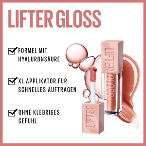 Maybelline New York Lippenstift Lifter Gloss 005 Petal 14