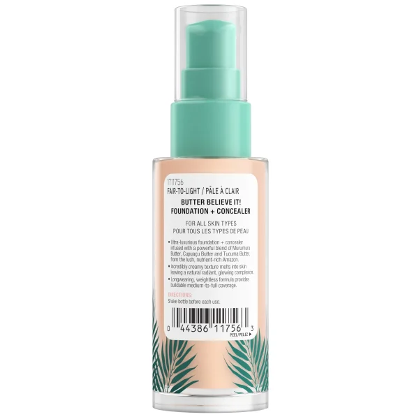 Physicians Formula Butter Believe It! Foundation & Concealer Fair To Light 3