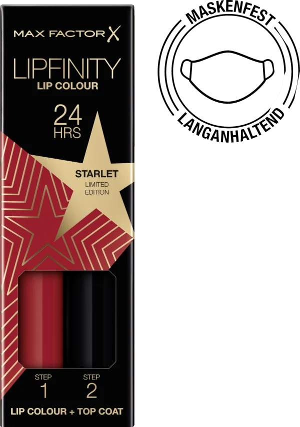 Max Factor Lipfinity Lip Colour Rising Stars Collection 88 Starlet 1