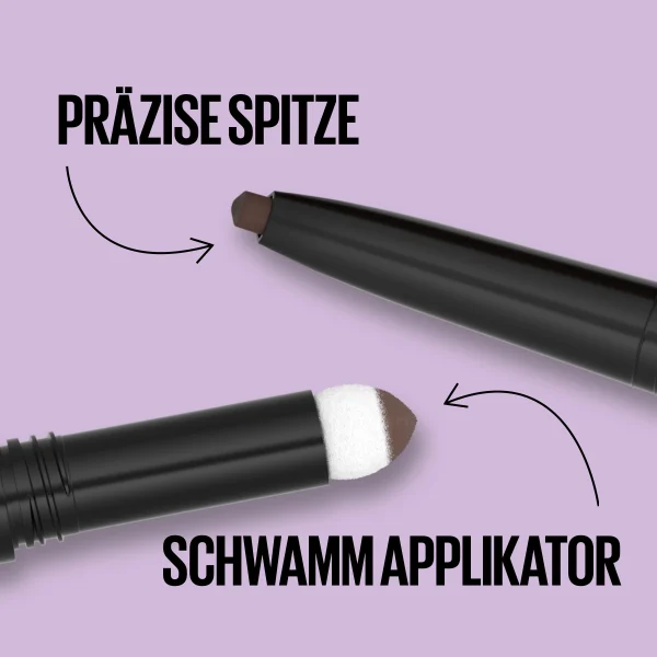 Maybelline New York Augenbrauenstift Express Brow Satin Duo 02 Med Brown 8