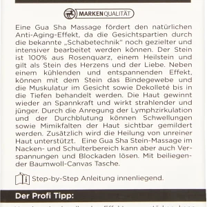 FOR YOUR Beauty Gua Sha Massagestein „Herz“ 8