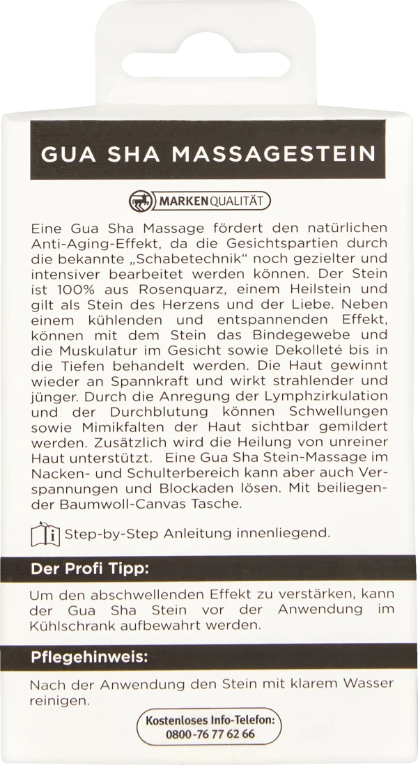 FOR YOUR Beauty Gua Sha Massagestein „Herz“ 3