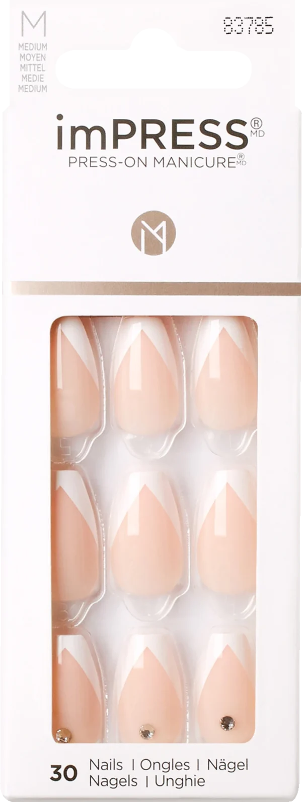 KISS ImPRESS Nails – So French 1