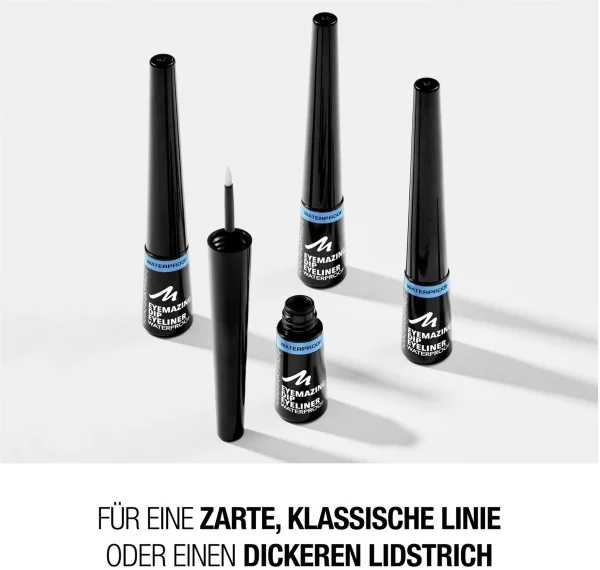 Manhattan Eyemazing Dip Eyeliner 001 Black Waterproof 8