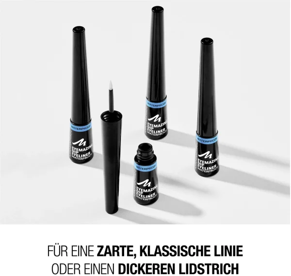 Manhattan Eyemazing Dip Eyeliner 001 Black Waterproof 8