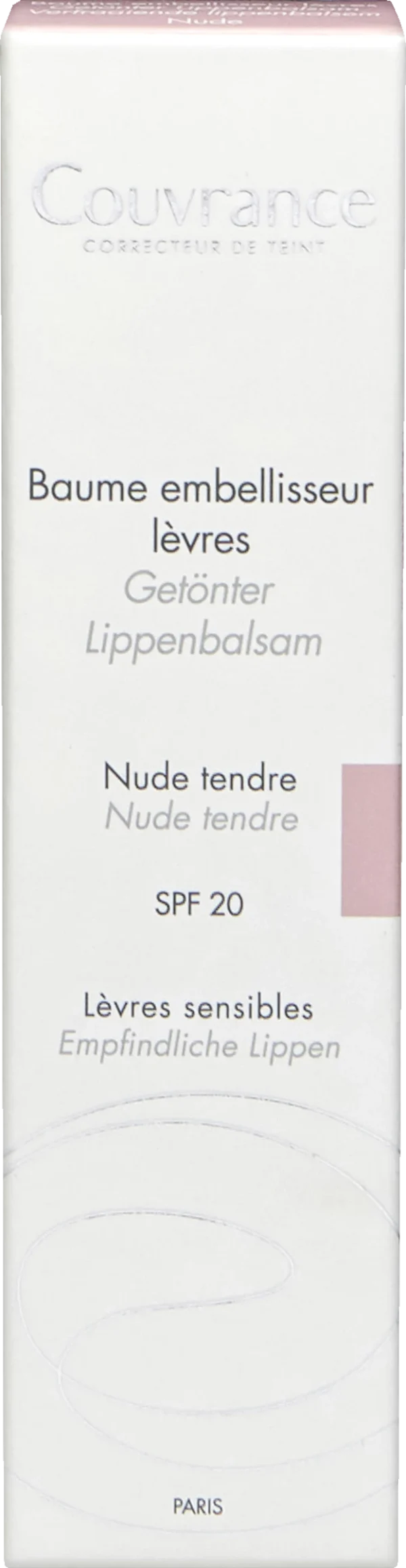 Avène Couvrance Getönter Lippenbalsam Nude Tendre 1