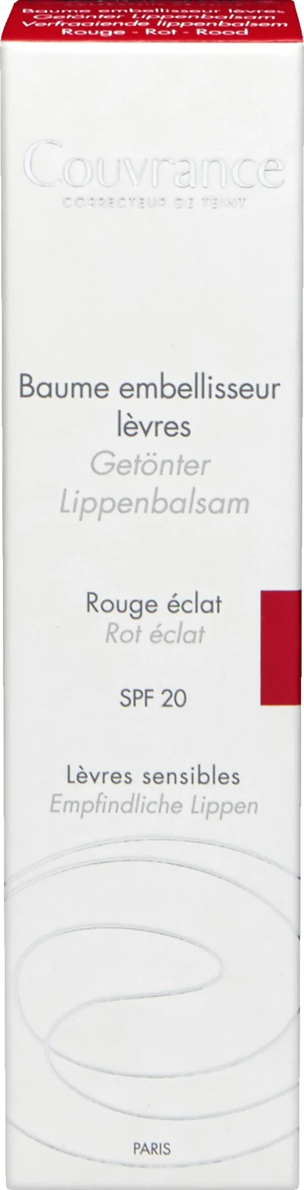 Avène Couvrance Getönter Lippenbalsam Rot éclat 1