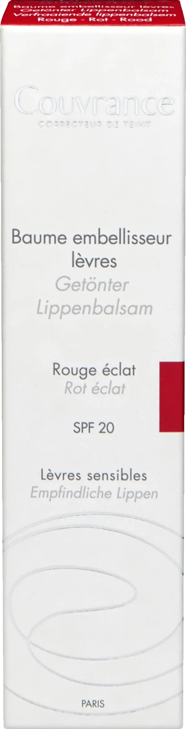 Avène Couvrance Getönter Lippenbalsam Rot éclat 1