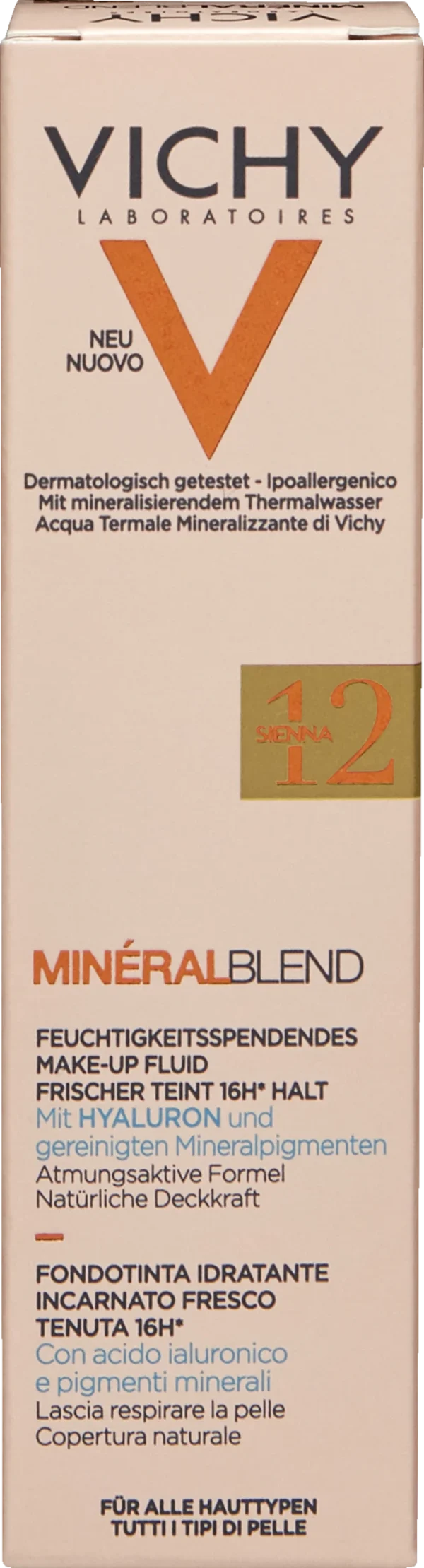 VICHY MINÉRALBLEND Feuchtigkeitsspendendes Make-up-Fluid 12 Sienna 1