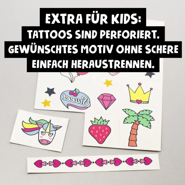 MINICO Temporäre Tattoos SET 01 10