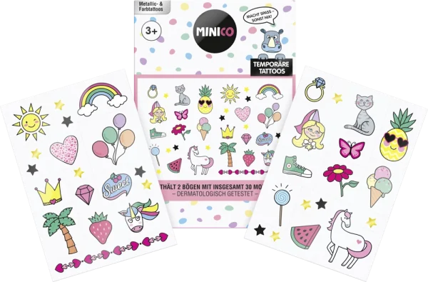MINICO Temporäre Tattoos SET 01 4
