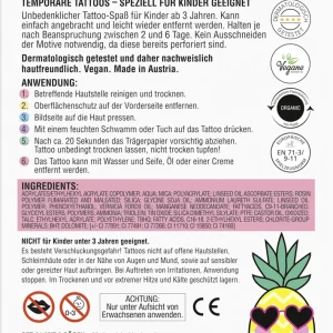 MINICO Temporäre Tattoos SET 01 17