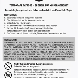 MINICO Temporäre Tattoos SET 01 13
