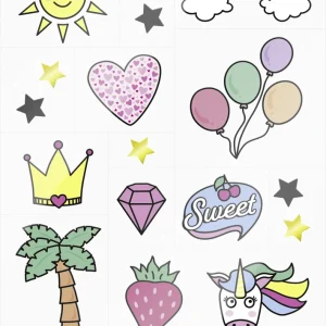 MINICO Temporäre Tattoos SET 01 19