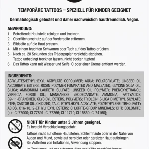 MINICO Temporäre Tattoos SET 02 19