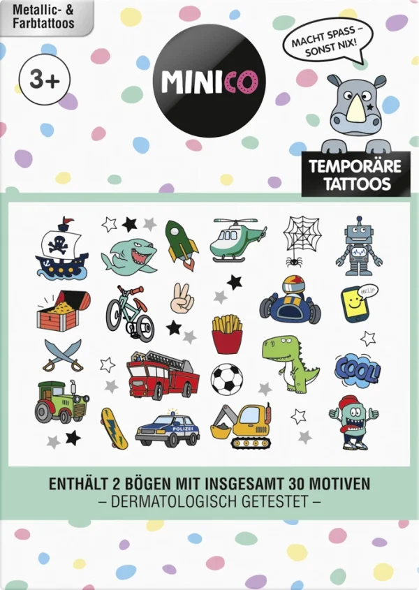 MINICO Temporäre Tattoos SET 02 1