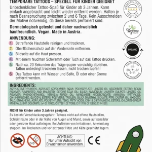 MINICO Temporäre Tattoos SET 02 13