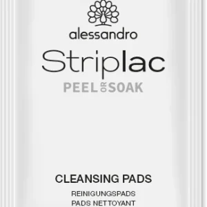 Alessandro STRIPLAC PEEL OR SOAK Reinigungstücher Set -VEGAN 6