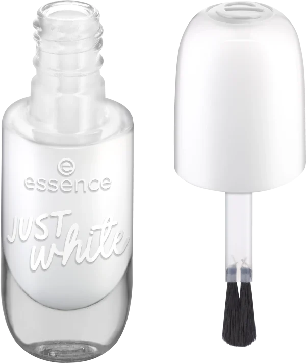 Essence Gel Nail Colour 33 – JUST White 3