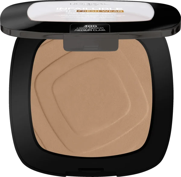 L’Oréal Paris Infaillible 24h Fresh Wear Soft Matte Bronzer 300 Light Medium 3