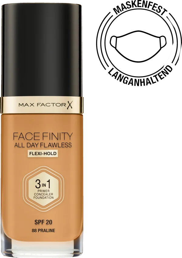 Max Factor Facefinity All Day Flawless Foundation 88 Praline 10