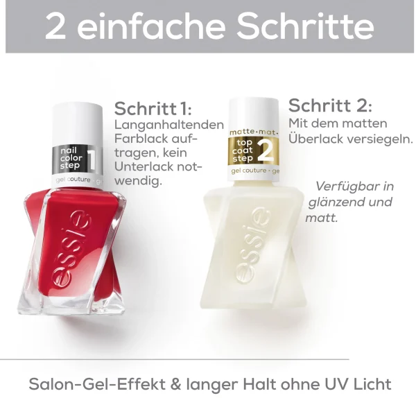 Essie Nagellack Gel Couture Matte Top Coat 7