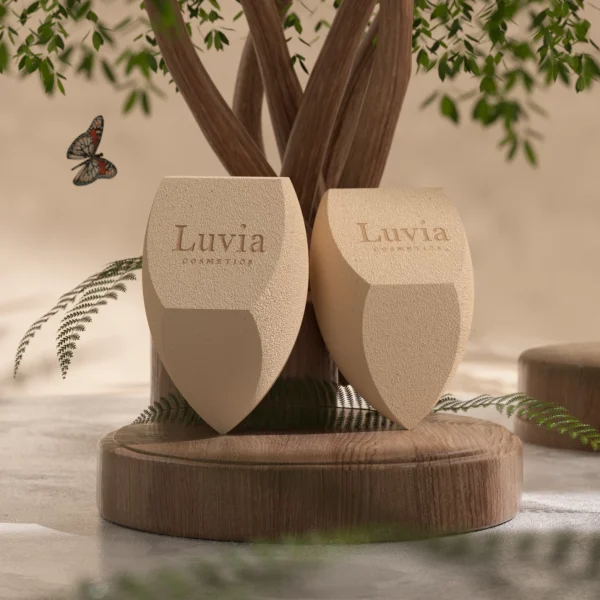 Luvia Cosmetics Tea Make-up Sponge Set 5