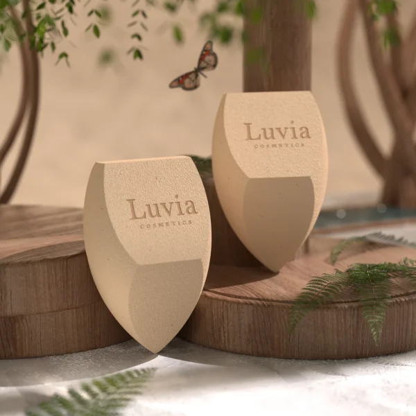 Luvia Cosmetics Tea Make-up Sponge Set 6