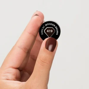 Semilac UV Nagellack 419 Wooden Brown 7
