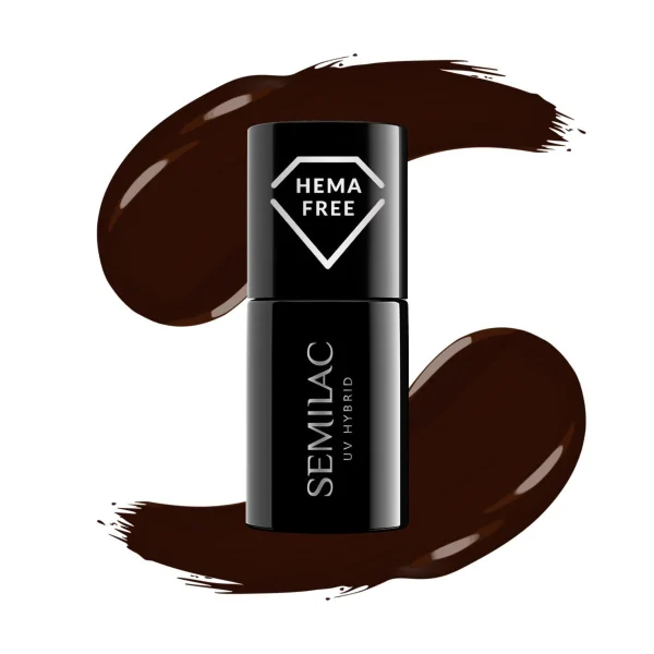 Semilac UV Nagellack 419 Wooden Brown 1