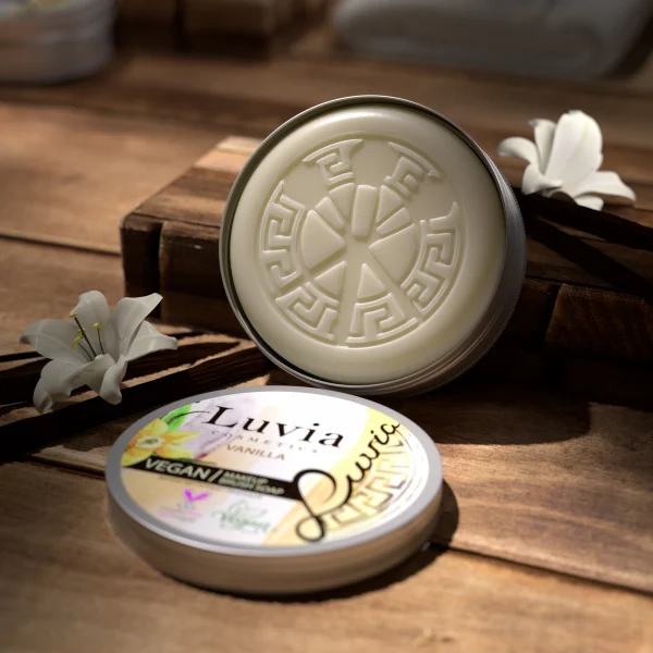 Luvia Cosmetics Brush Soap Vanilla 3
