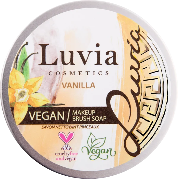 Luvia Cosmetics Brush Soap Vanilla 1