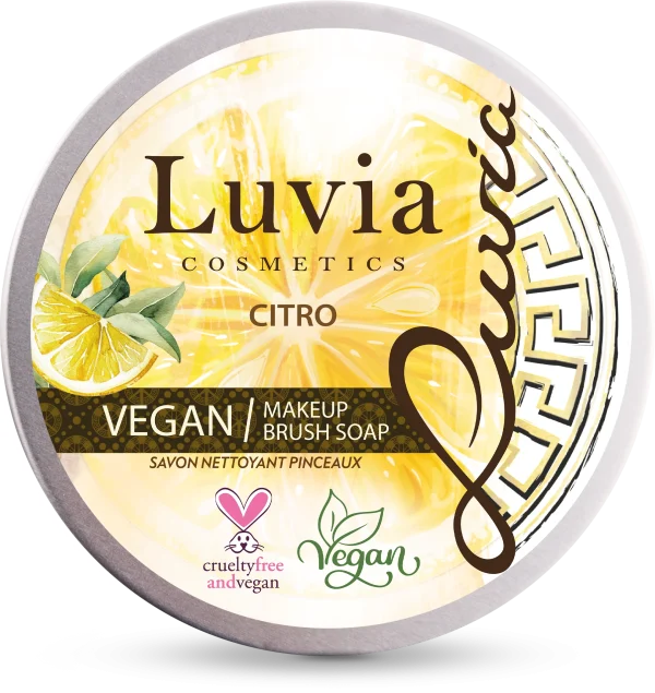 Luvia Cosmetics Pinselseife Zitrone 1