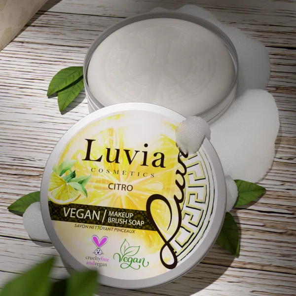 Luvia Cosmetics Pinselseife Zitrone 7