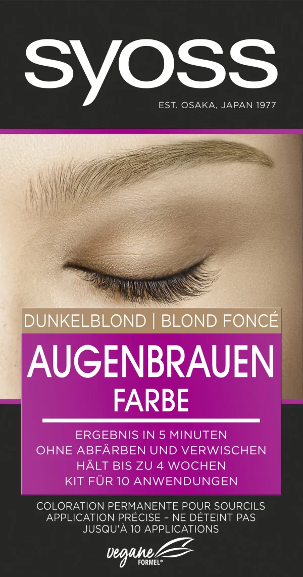 Syoss Augenbrauen Kit Dunkelblond 6-1 1