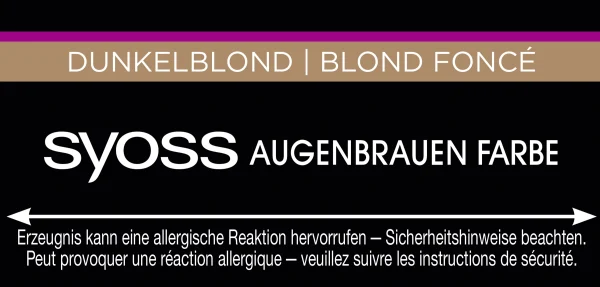 Syoss Augenbrauen Kit Dunkelblond 6-1 6